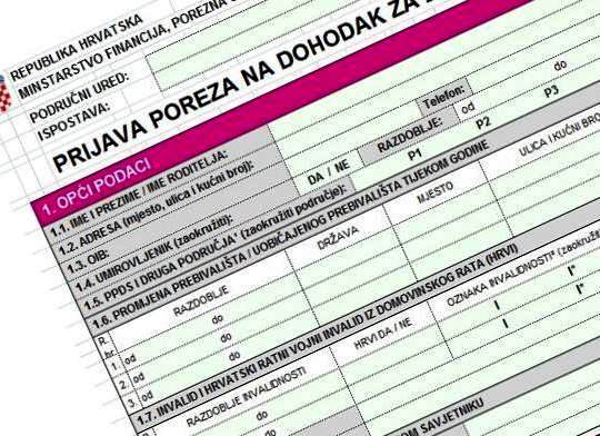 UKIDA SE DIO POREZNIH PRIJAVA
