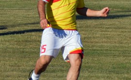 Paolo Klarić, načelnik Brtonigle na malonogometnom turniru